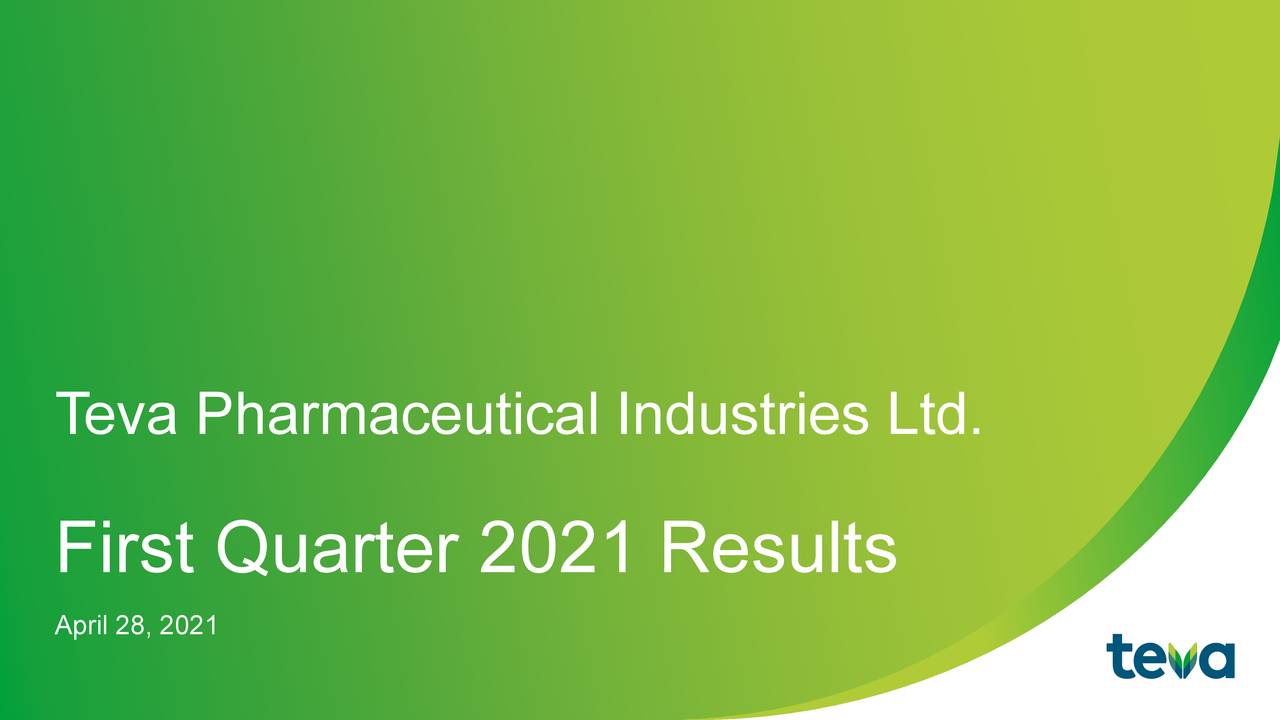Teva Pharmaceutical Industries Limited 2021 - Results Earnings Call Presentation (NYSE:TEVA) | Seeking Alpha