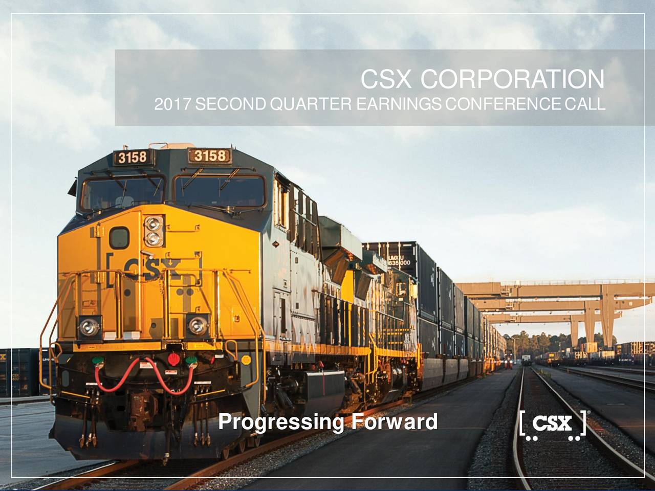 CSX Corporation 2017 Q2 - Results - Earnings Call Slides (NASDAQ:CSX ...