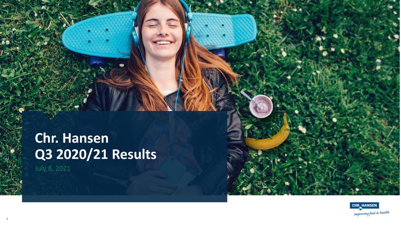 Chr. Hansen Holding A/S 2021 Q3 Results Earnings Call Presentation