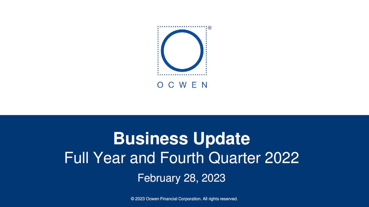 Ocwen Financial Corporation 2022 Q4 Results Earnings Call