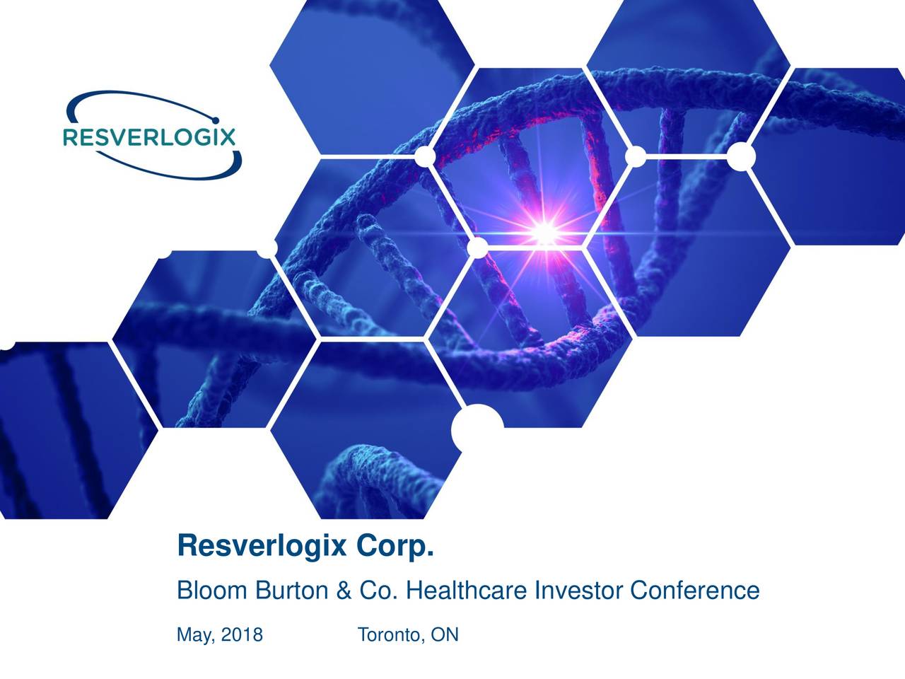 Resverlogix (RVXCF) Presents At 2018 Bloom Burton & Co. Healthcare Investor Conference Resverlogix (RVXCF) Presents At 2018 Bloom Burton & Co. Healthcare Investor Conference