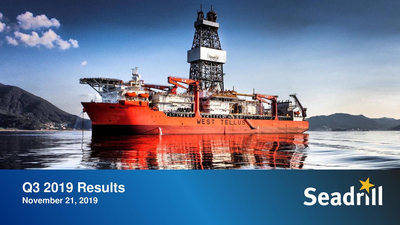 Seadrill Limited 2019 Q3 - Results - Earnings Call Presentation (NYSE ...