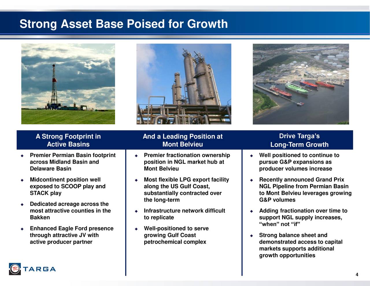 Targa Resources Trgp Presents At Bank Of America Merrill Lynch