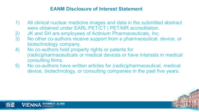 Actinium Pharmaceuticals, Inc. (ATNM) Presents at European Association ...