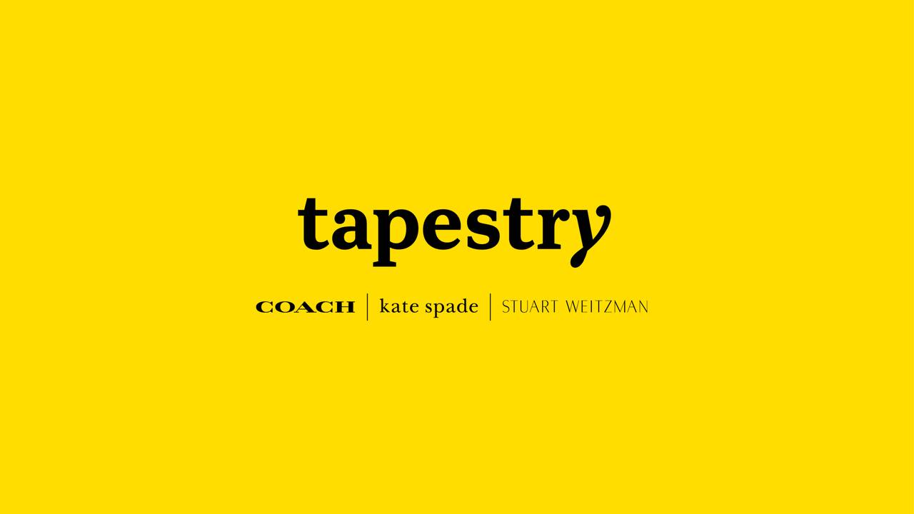 Tapestry, Inc. 2020 Q3 Results Earnings Call Presentation (NYSETPR
