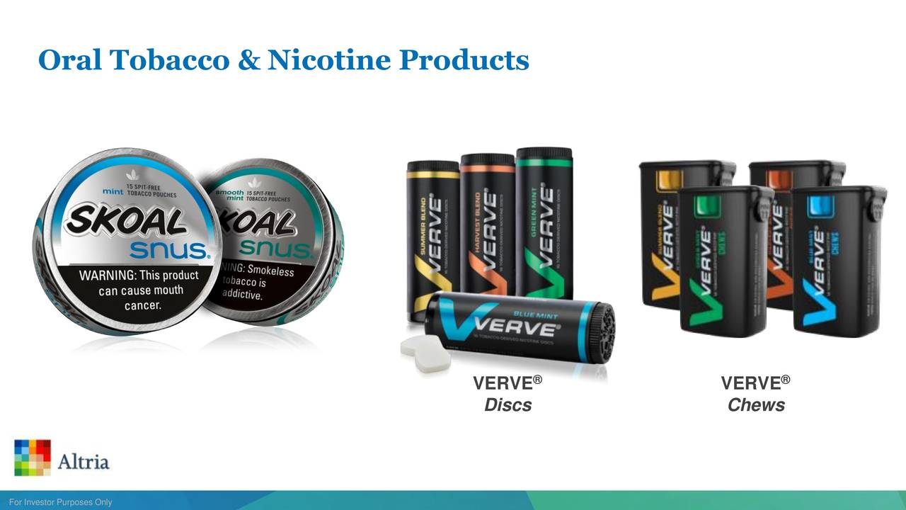 Altria (MO) Investor Presentation Slideshow (NYSEMO) Seeking Alpha