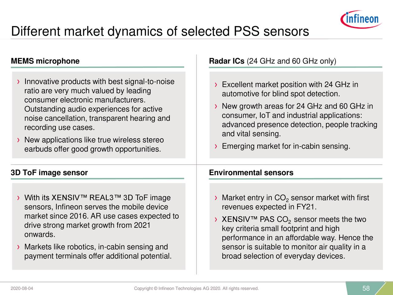 Infineon Technologies AG 2020 Q3 - Results - Earnings Call 