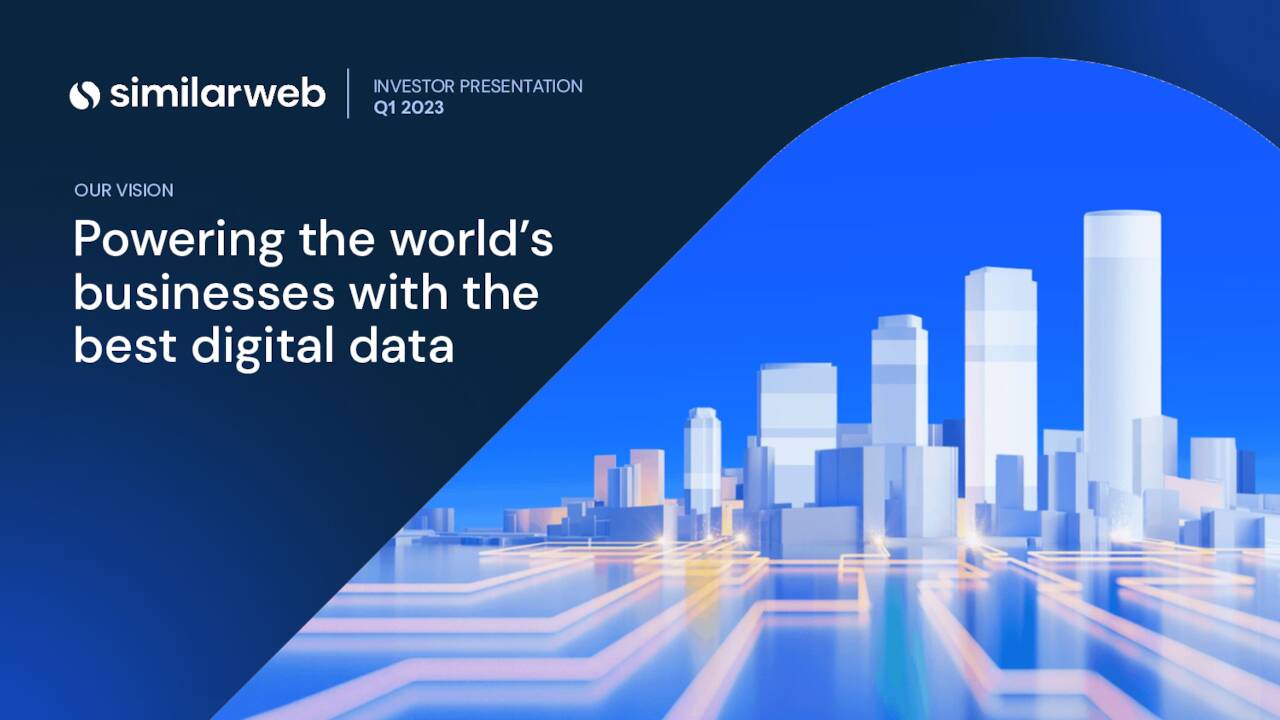 INVESTOR PRESENTATION