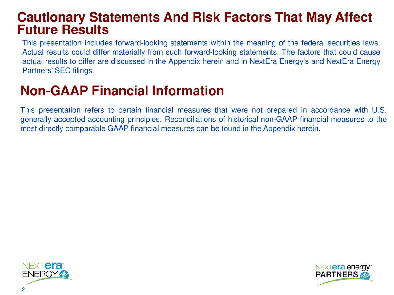 Cautionary Statements And Risk Factors That May Affect