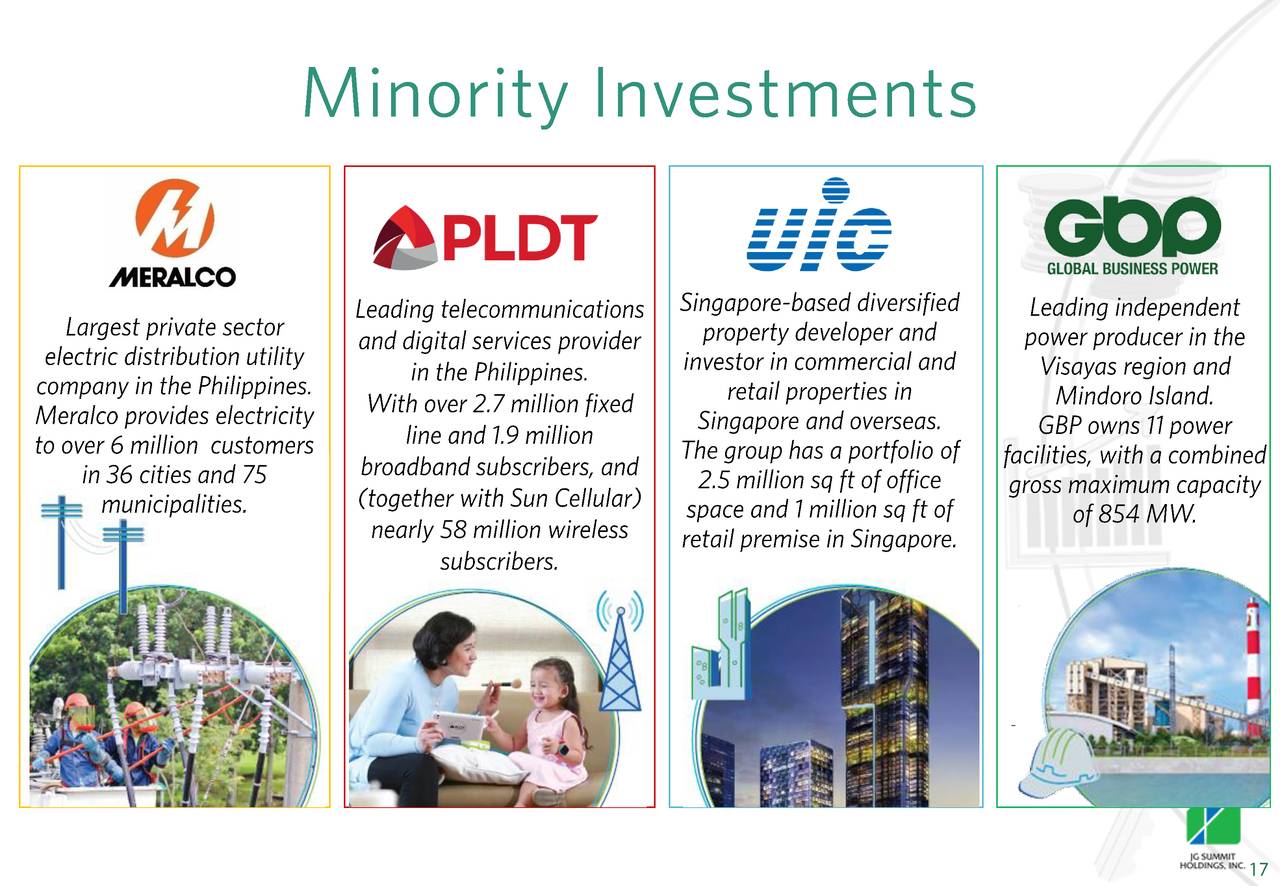 JG Summit Holdings, Inc. ADR 2017 Q4 Results Earnings Call Slides