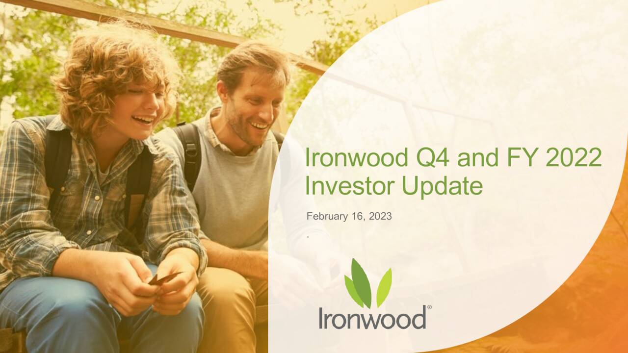 Ironwood Q4 and FY 2022