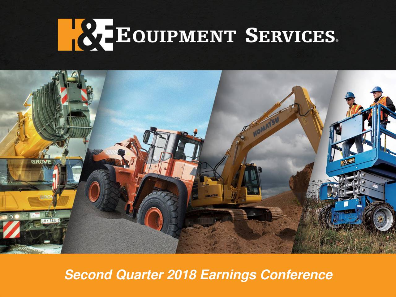 H&E Equipment Services, Inc. 2018 Q2 Results Earnings Call Slides