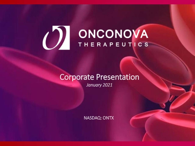 Ontx Onconova Therapeutics (ONTX) Investor Presentation - Slideshow (NASDAQ ...