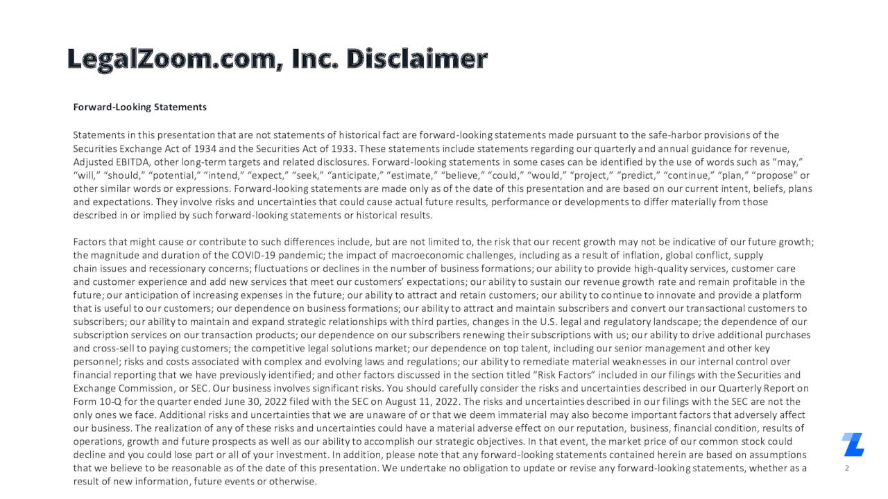 Inc. 2022 Q2 Results Earnings Call Presentation