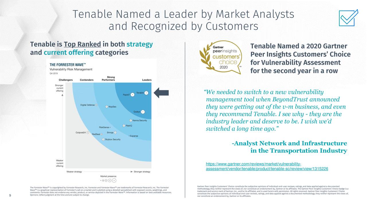 Tenable Holdings, Inc. 2020 Q3 - Results - Earnings Call Presentation ...