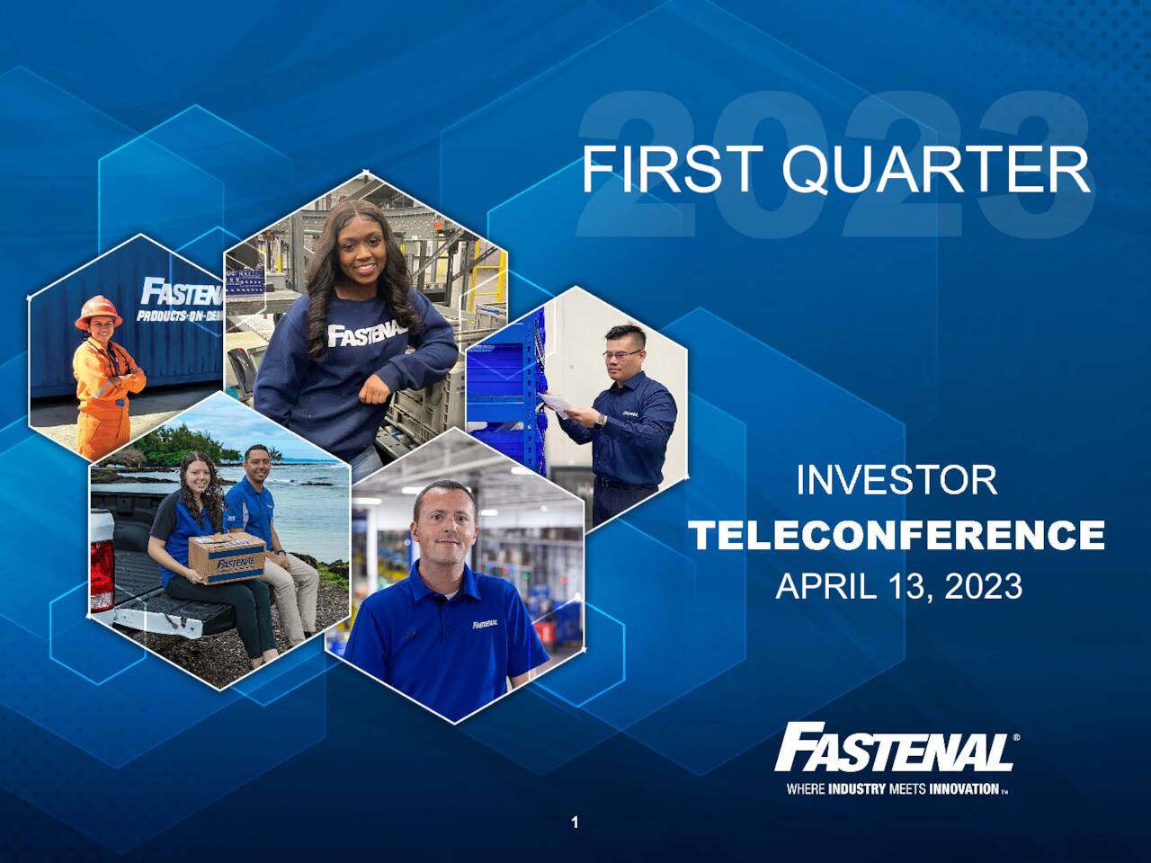 Fastenal Company 2023 Q1 Results Earnings Call Presentation (NASDAQ