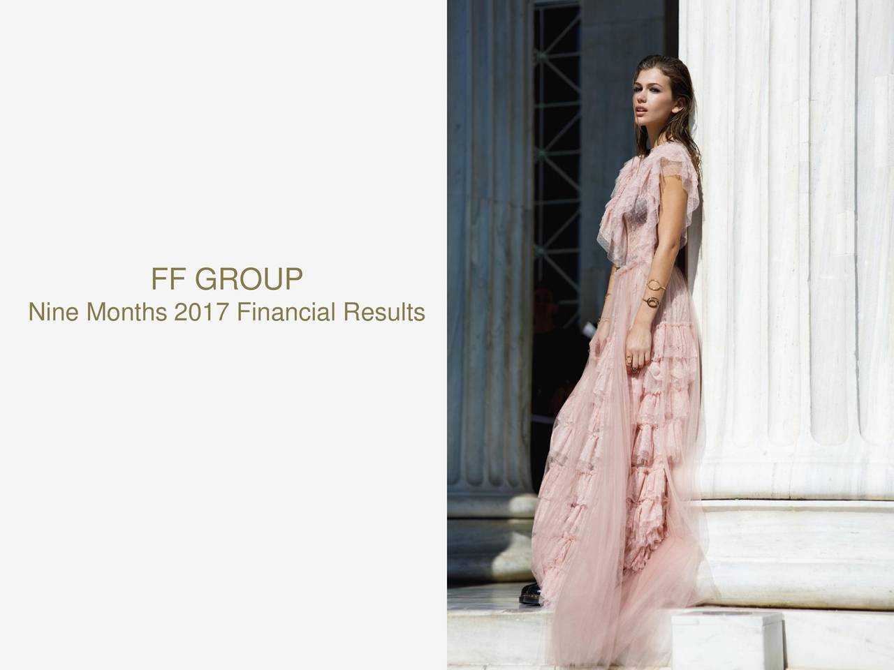 Folli Follie SA ADR 2017 Q3 Results Earnings Call Slides