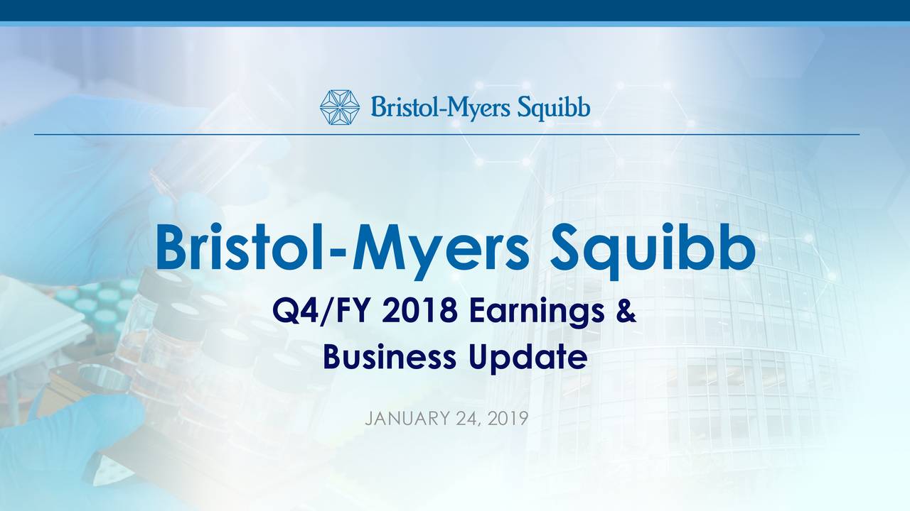 Bristol-Myers Squibb Company 2018 Q4 - Results - Earnings Call Slides ...