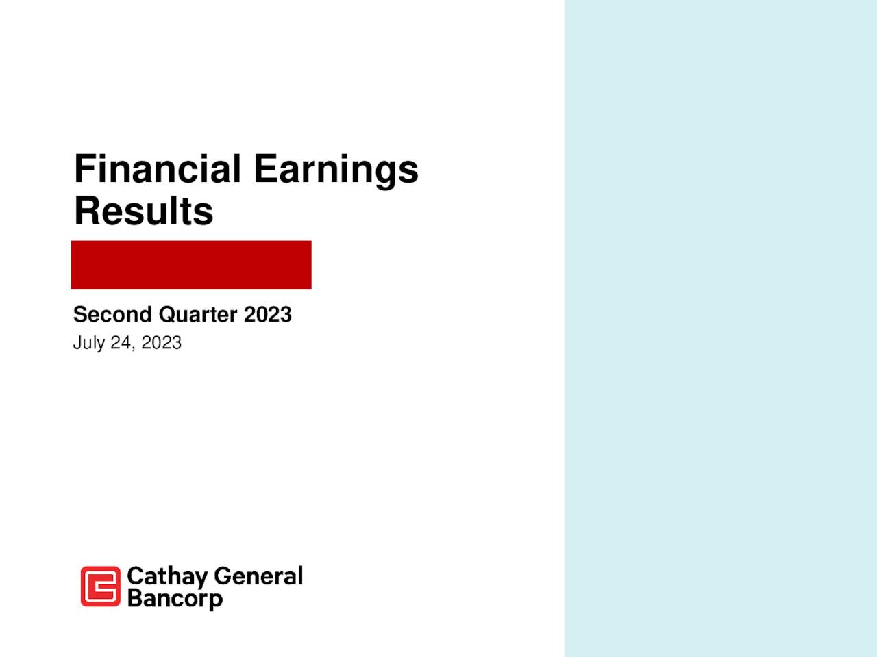 Financial Earnings