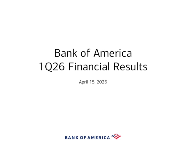 Bank of America Corporation 2026 Q1 - Results - Earnings Call ...
