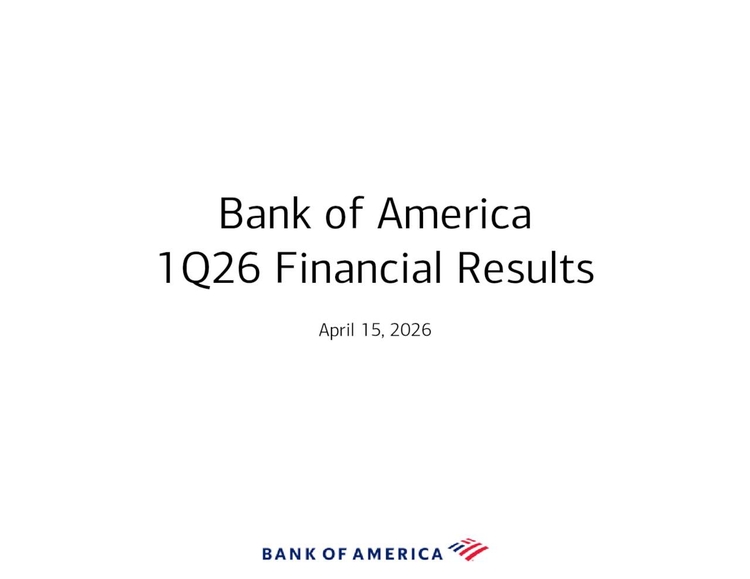 Bank of America Corporation 2026 Q1 - Results - Earnings Call ...