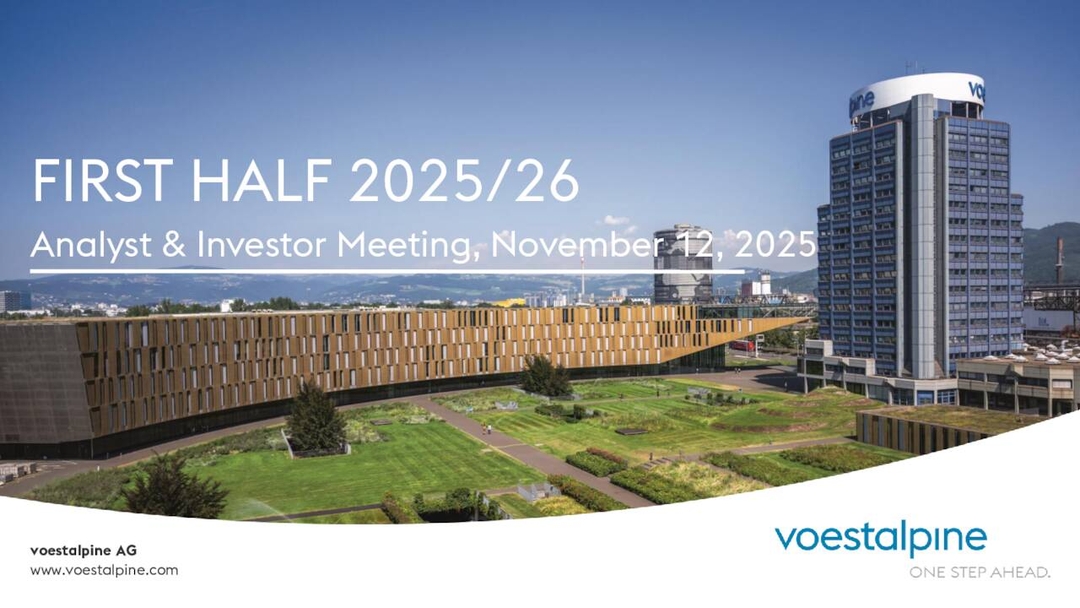 Voestalpine AG 2026 Q2 - Results - Earnings Call Presentation (OTCMKTS ...