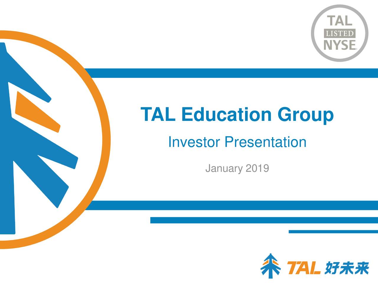 Tal Education Group 2019 Q3 Results Earnings Call Slides Nyse Tal Seeking Alpha