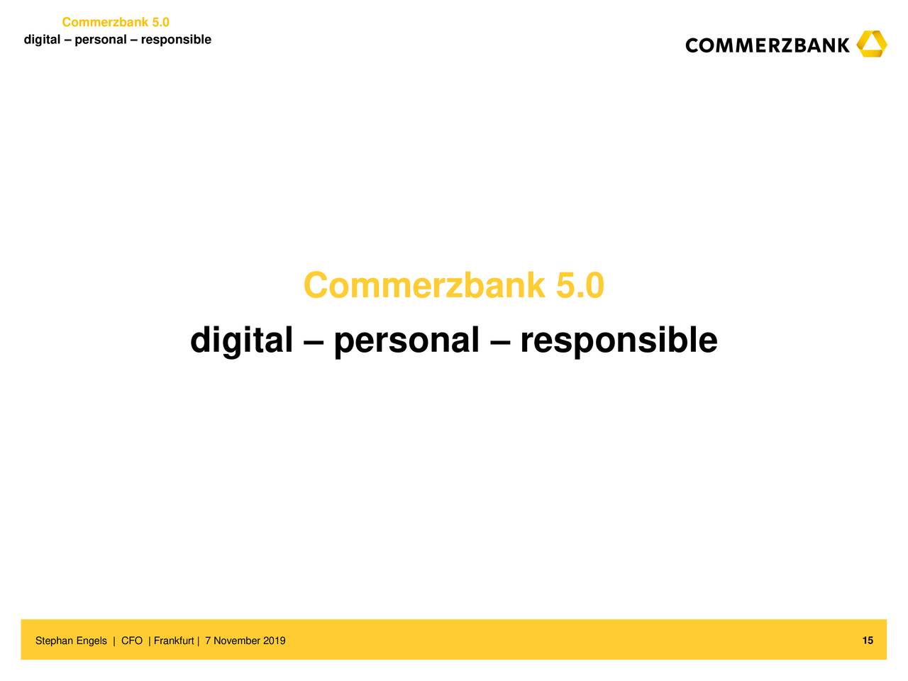 Commerzbank 5.0
