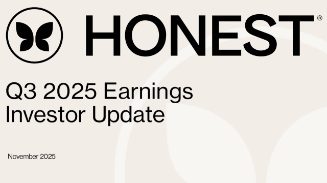 The Honest Company, Inc. 2025 Q3 - Results - Earnings Call Presentation ...
