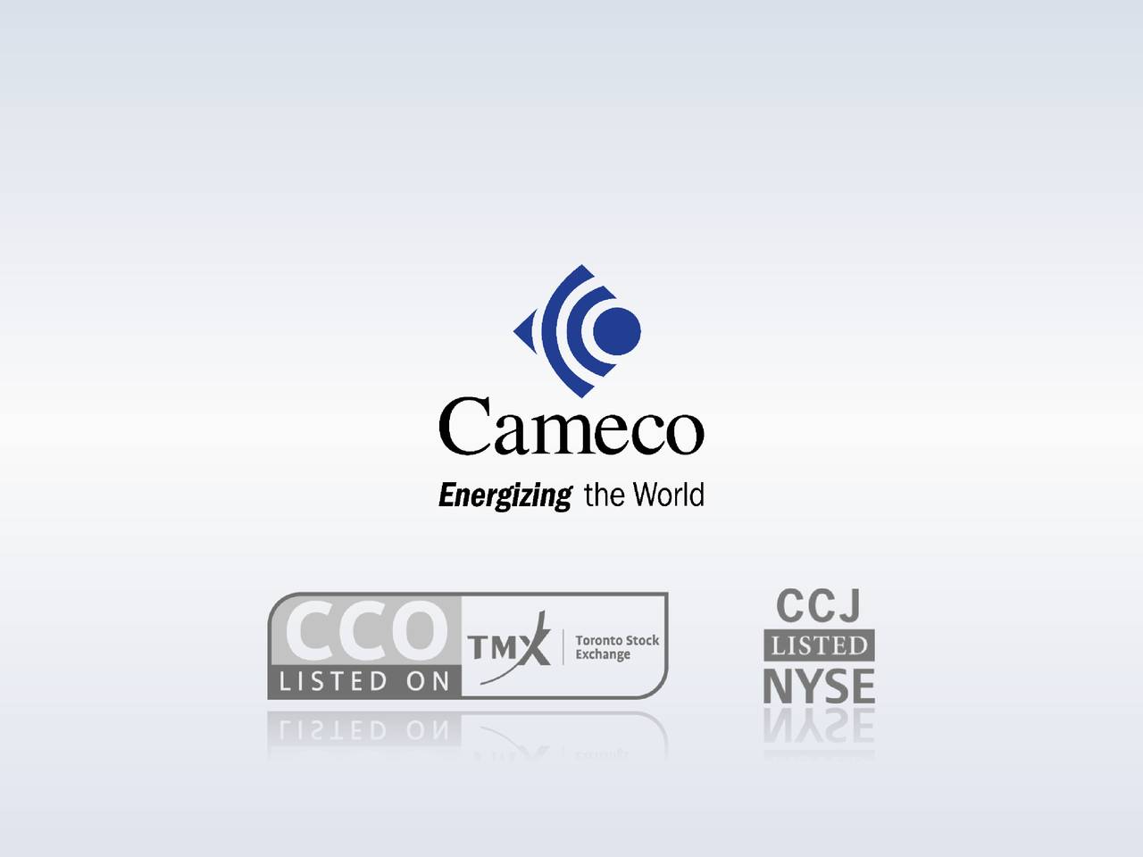 Cameco Corporation 2018 Q3 Results Earnings Call Slides Cameco