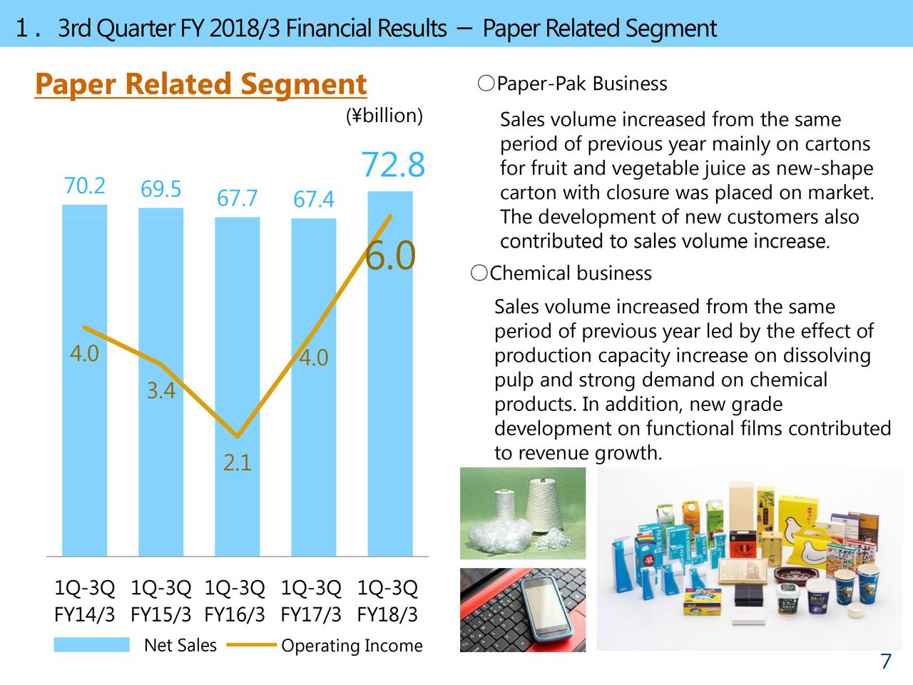 Nippon Paper Industries Co Ltd. 2018 Q3 Results Earnings Call