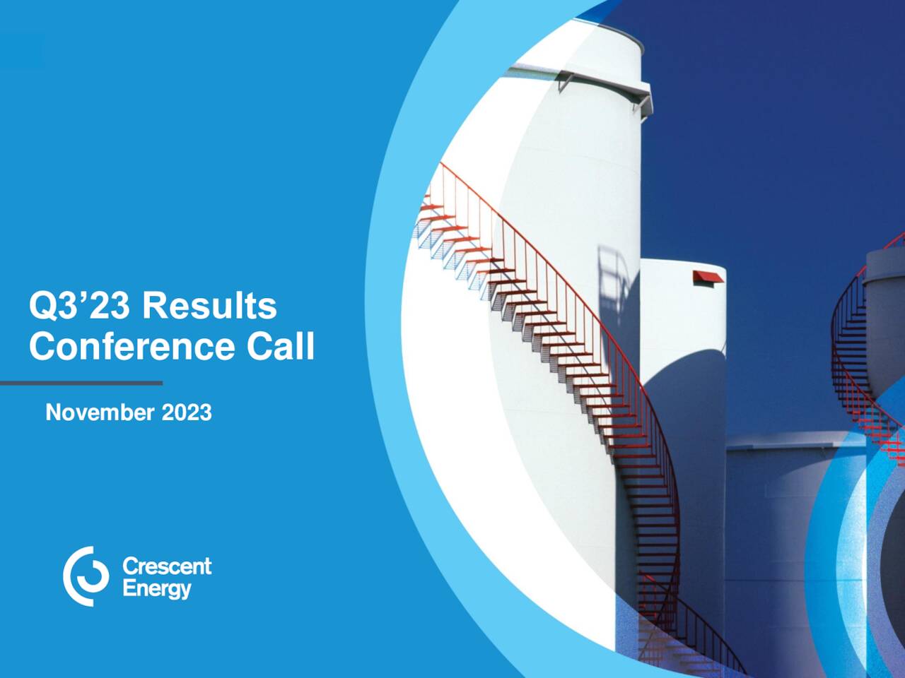 Crescent Energy Company 2023 Q3 - Results - Earnings Call Presentation ...