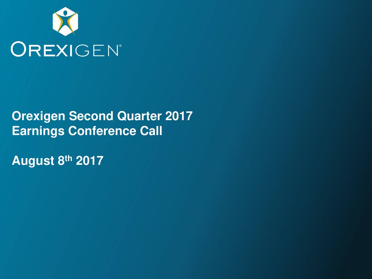 Orexigen Second Quarter 2017