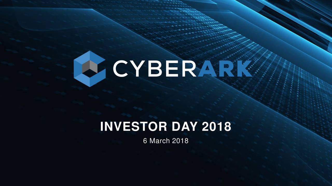INVESTOR DAY 2018