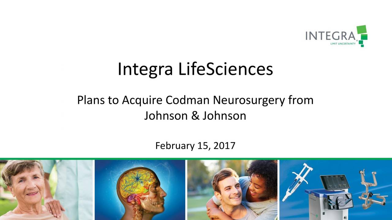 Integra LifeSciences (IART) Acquires Johnson & Johnson's (JNJ) Codman ...