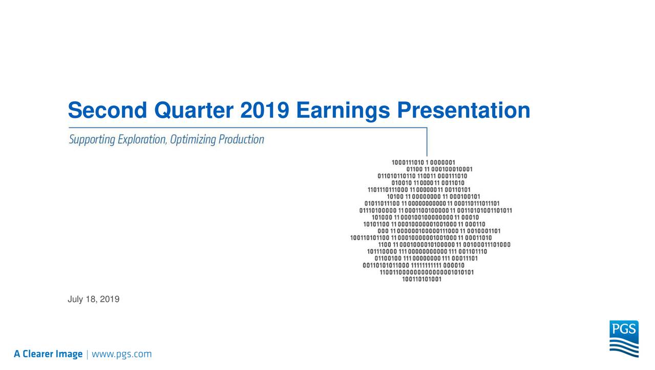 PGS ASA 2019 Q2 - Results - Earnings Call Slides (OTCMKTS:PGSVY ...