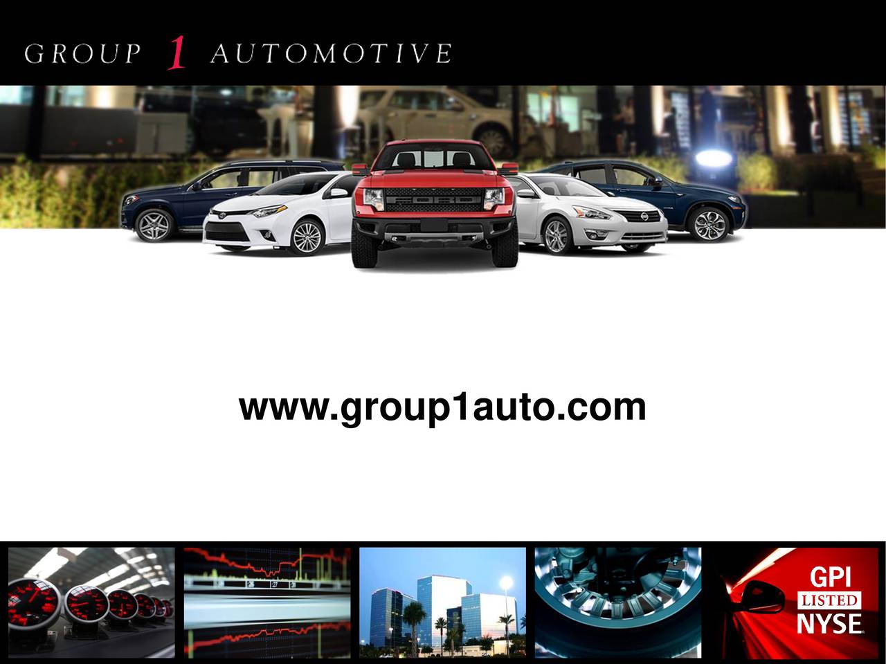 Group 1 Automotive Inc. 2016 Q2 Results Earnings Call Slides (NYSE