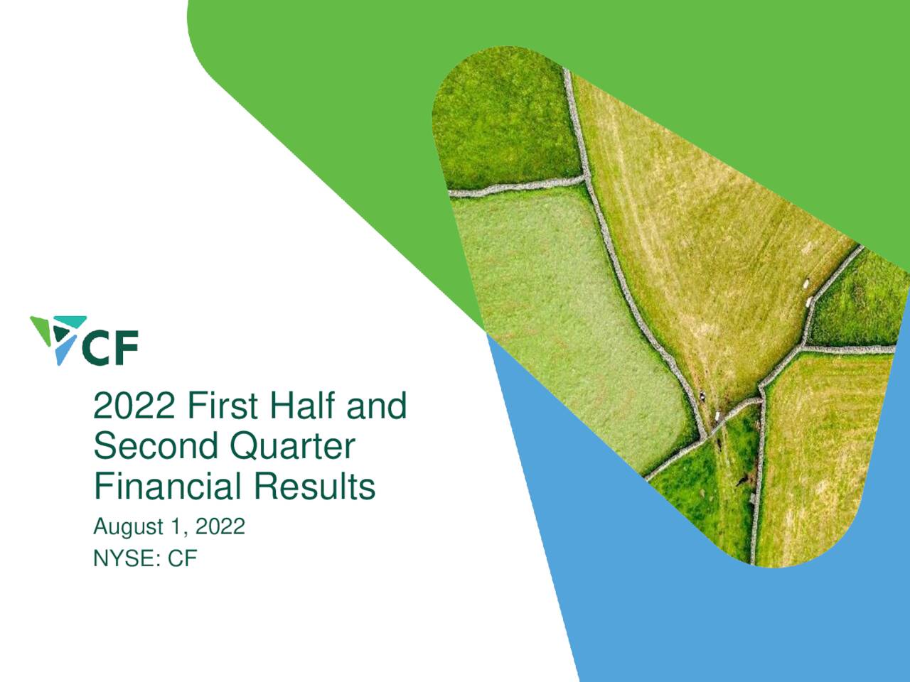 CF Industries Holdings, Inc. 2022 Q2 Results Earnings Call