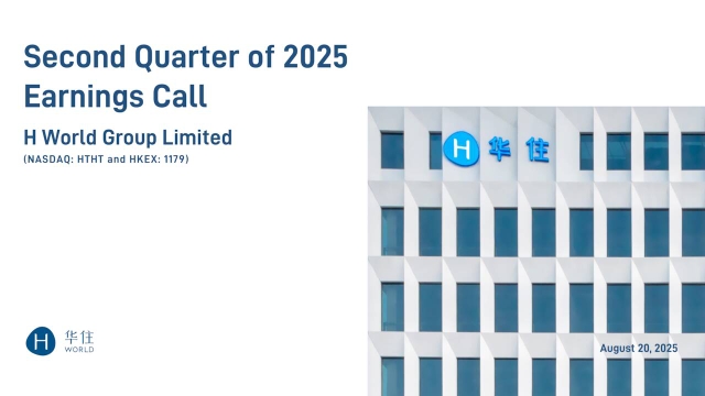 H World Group Limited 2025 Q2 - Results - Earnings Call Presentation ...