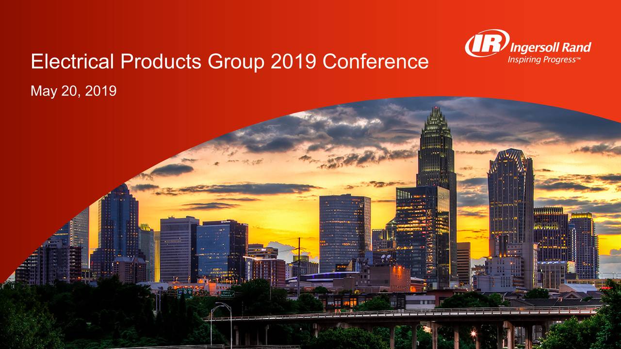 IngersollRand (IR) Presents At Electrical Products Group Spring