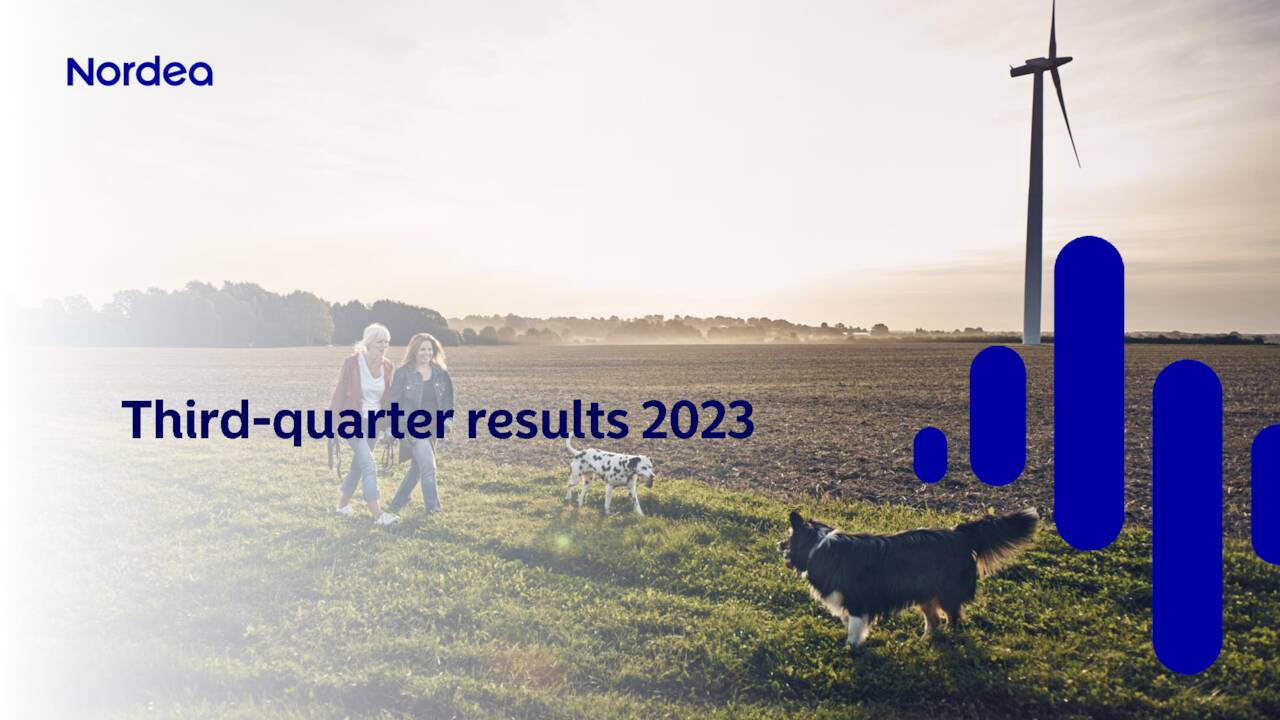 Nordea Bank Abp 2023 Q3 Results Earnings Call Presentation (OTCMKTS