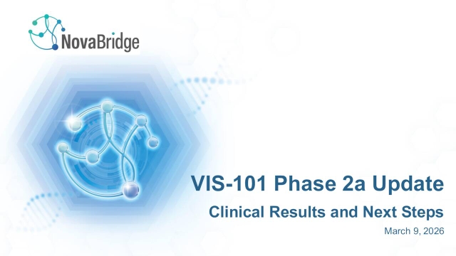 Updated Vis NovaBridge Biosciences (NBP) Discusses Phase 2a Clinical Data and ...