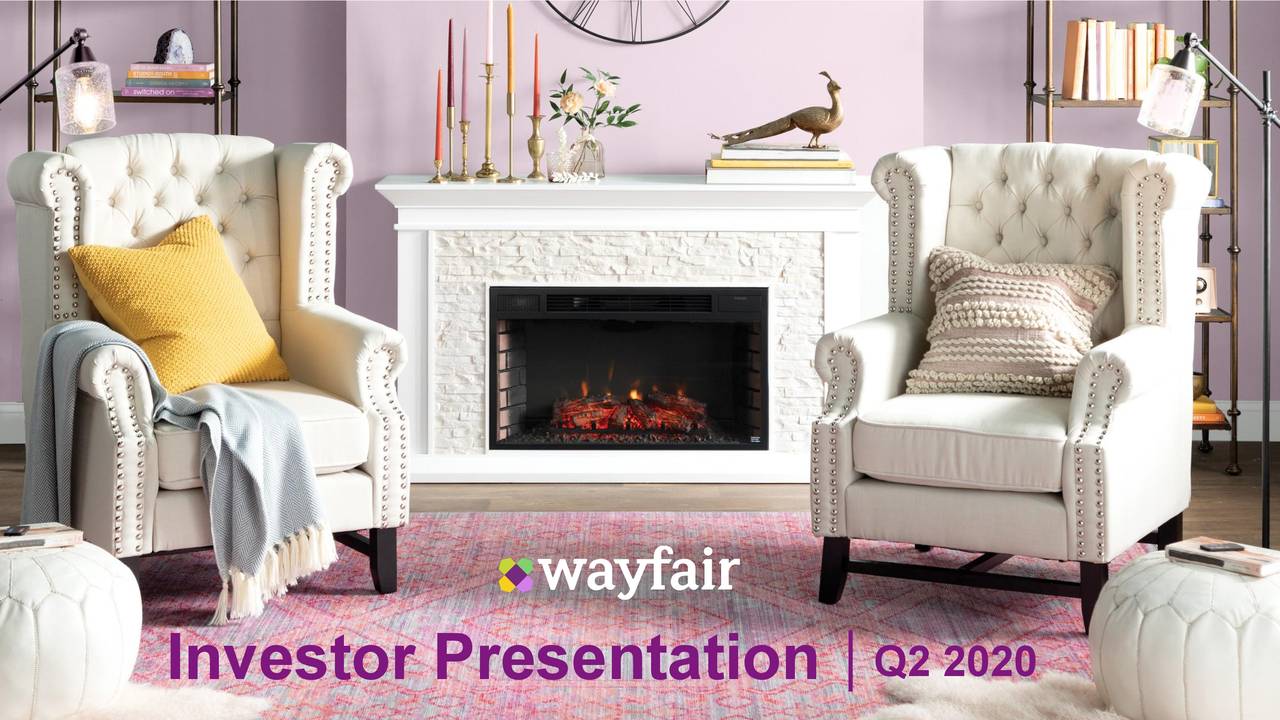 Wayfair Inc. 2020 Q2 Results Earnings Call Presentation (NYSEW