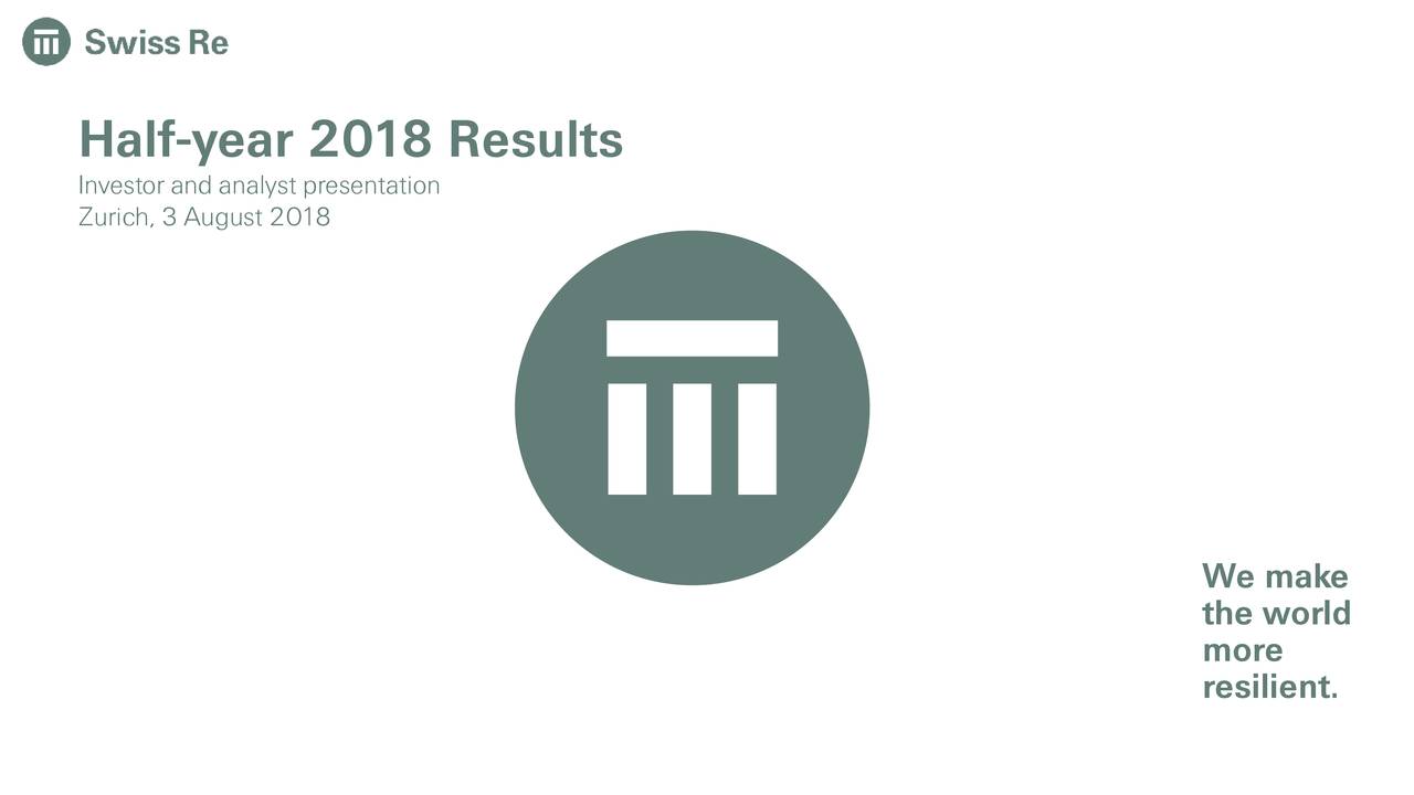 Half-year 2018 Results