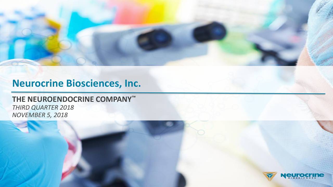 Neurocrine Biosciences, Inc. 2018 Q3 - Results - Earnings Call Slides ...