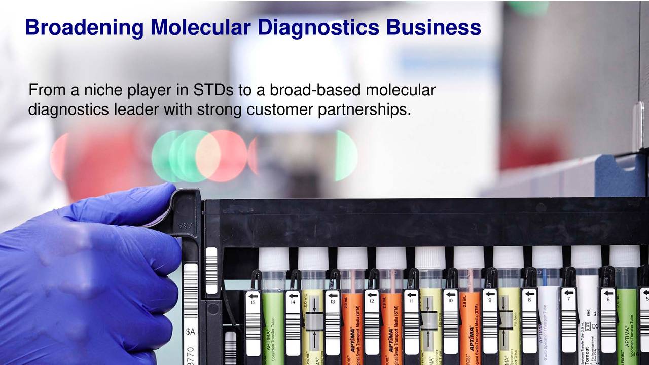 Broadening Molecular Diagnostics Business