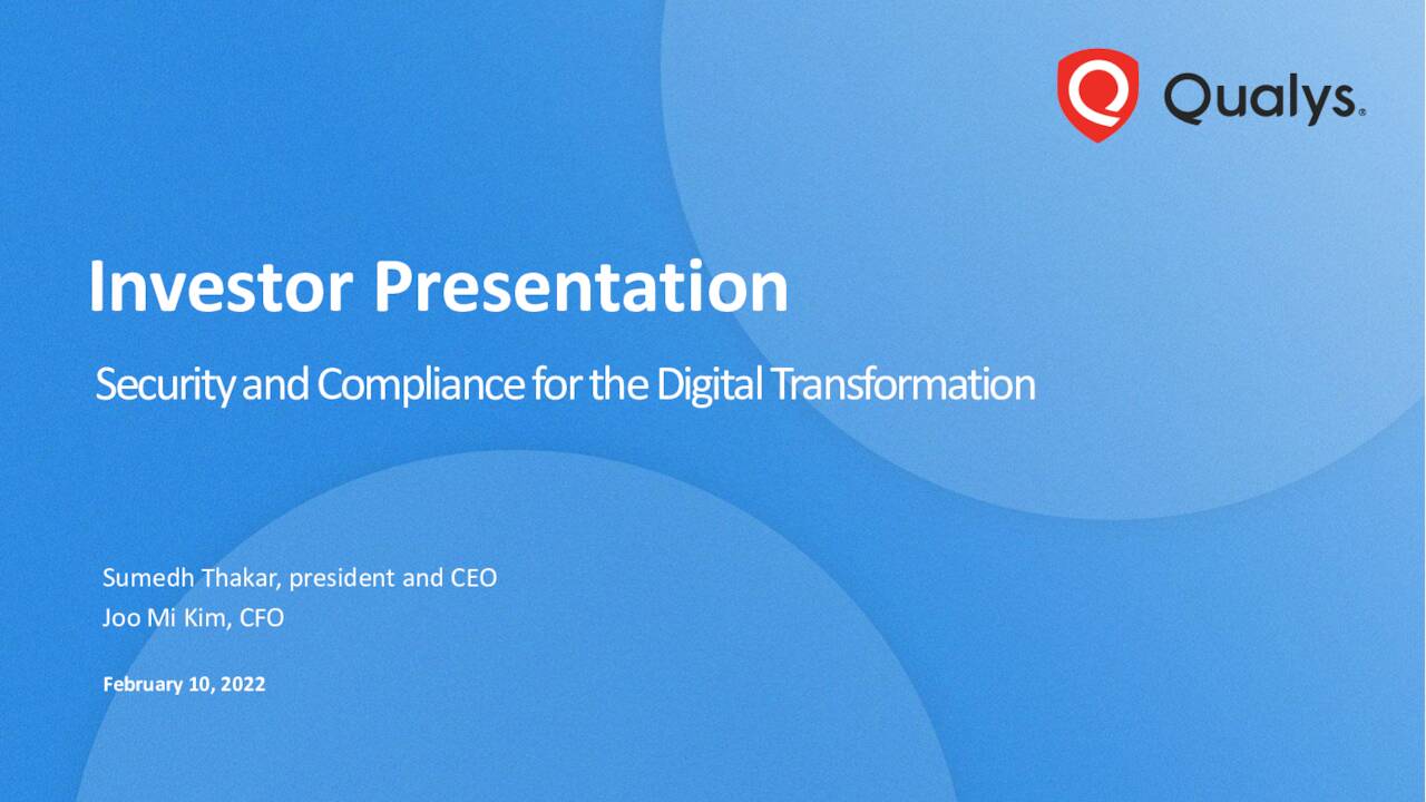 QUALYS NASDAQ QLYS HITS NEW 1 YEAR LOW visual data 3