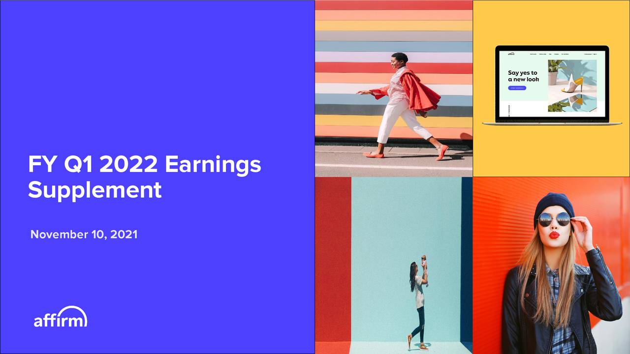 Affirm Holdings, Inc. 2022 Q1 Results Earnings Call Presentation