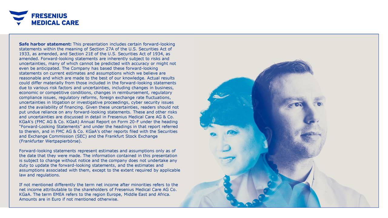 Fresenius Medical Care AG & Co. KGaA 2019 Q3 Results Earnings Call Presentation (NYSEFMS