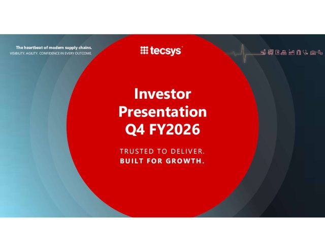 Tecsys Inc. 2026 Q4 - Results - Earnings Call Presentation (TSX:TCS:CA ...